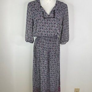 Westport 1962 Dress Barn Sz 6 Maxi Prairie Boho